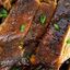BBQ-ribs met ahornsiroop