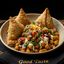 Samosa Chana Chaat