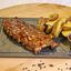 Coaste de porc cu sos barbeque 800g