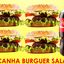 4 PICANHA BURGUER SALADA + COCA 2 LT