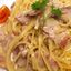 PASTA ALLA CARBONARA  1/2 Portion  (Allergens: Lactose, Gluten Wheat, Egg)