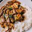 BEEF WITH WHITE MUSHROOM