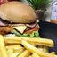 Chicken Cheese and Bacon Burger