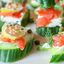 Everything Bagel Cucumber Cups