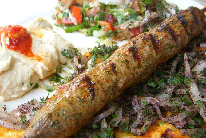 Kafta platter