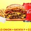 TRIPLO ONION + BATATA P + COCA LATA