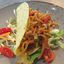 Taco con chili e fagioli neri