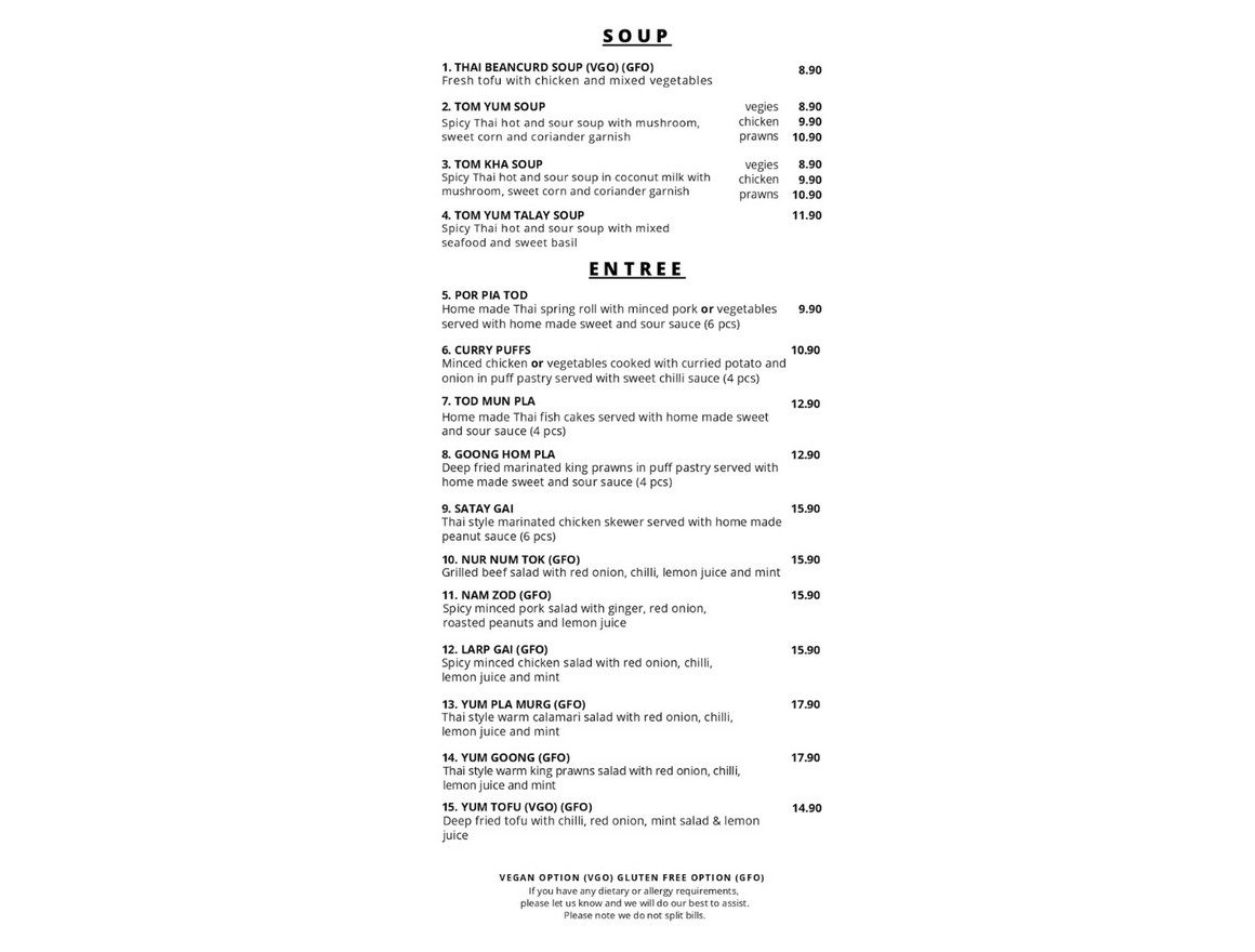 Little Narai Of Epping Takeaway food Epping Order online