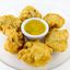 Battered Mushrooms in Garlic Butter