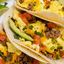 Veggie Bacon Egg Cheese Breakfast Taco