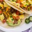 Avocado  Egg & Cheese Breakfast Taco