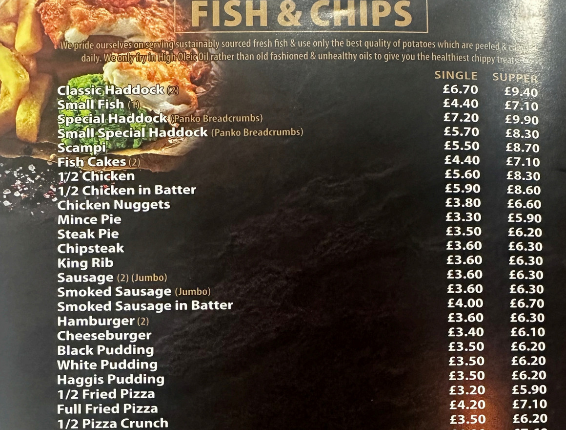 Golden Chip Glasgow Food delivery Glasgow Order online