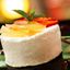 Semifreddo all'arancia con salsa al cioccolato