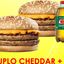 2 DUPLO CHEDDAR + Refri. 1LT