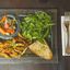 Diamantine di pollo con verdure