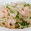 PASTA ALFREDO CON CAMARONES