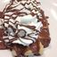 Gofre con chocolate y nata