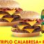 2 TRIPLO CALABRESA + 1 REFRI 1 LITRO