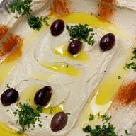 Tray of Hummus