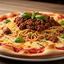 Pizza Bolognese