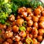 Sticky Sesame Chickpeas