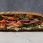 Sandwich med ferskrøget laks