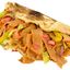 Donner Kebab with Naan (Large)