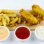 Chicken Goujons, Chip & Dip