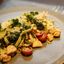 Tagliatelle al salmone e spinazie