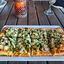 Pesto Mushroom Flat Bread