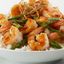 King Prawn & Garlic with Spring Onion and boiled rice
