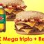 2 MEGA TRIPLO + 1 REFRI 1 LITRO