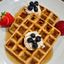 Waffles with Fruits