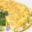 Frittatina  agli spinaci  ripiena di fontina