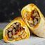 Bacon, Sausage, Egg, & Cheddar Breakfast Burrito